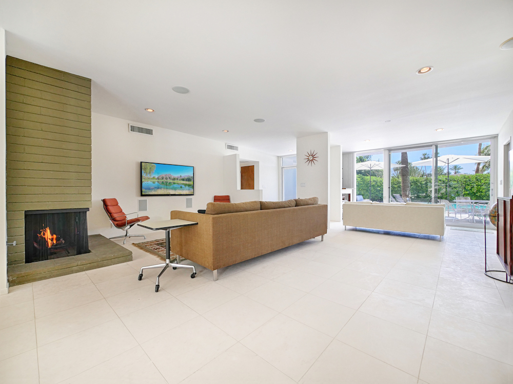 midcentury modern interior-palm springs