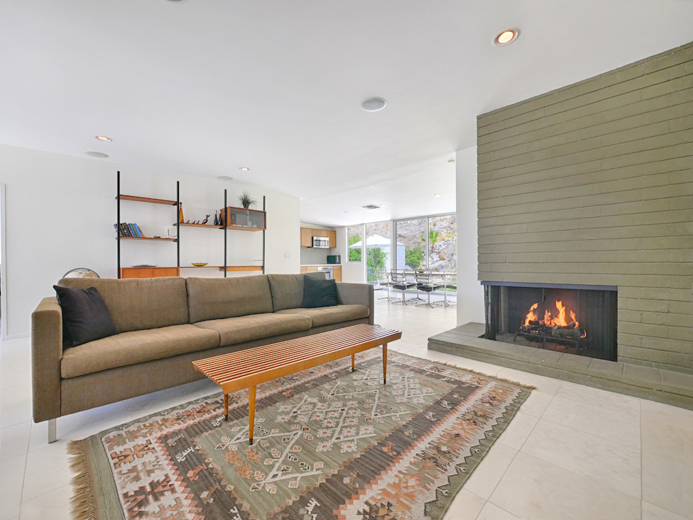 midcentury modern interior-palm springs
