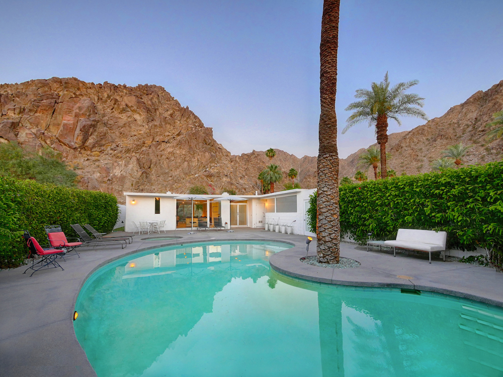 midcentury modern interior-palm springs