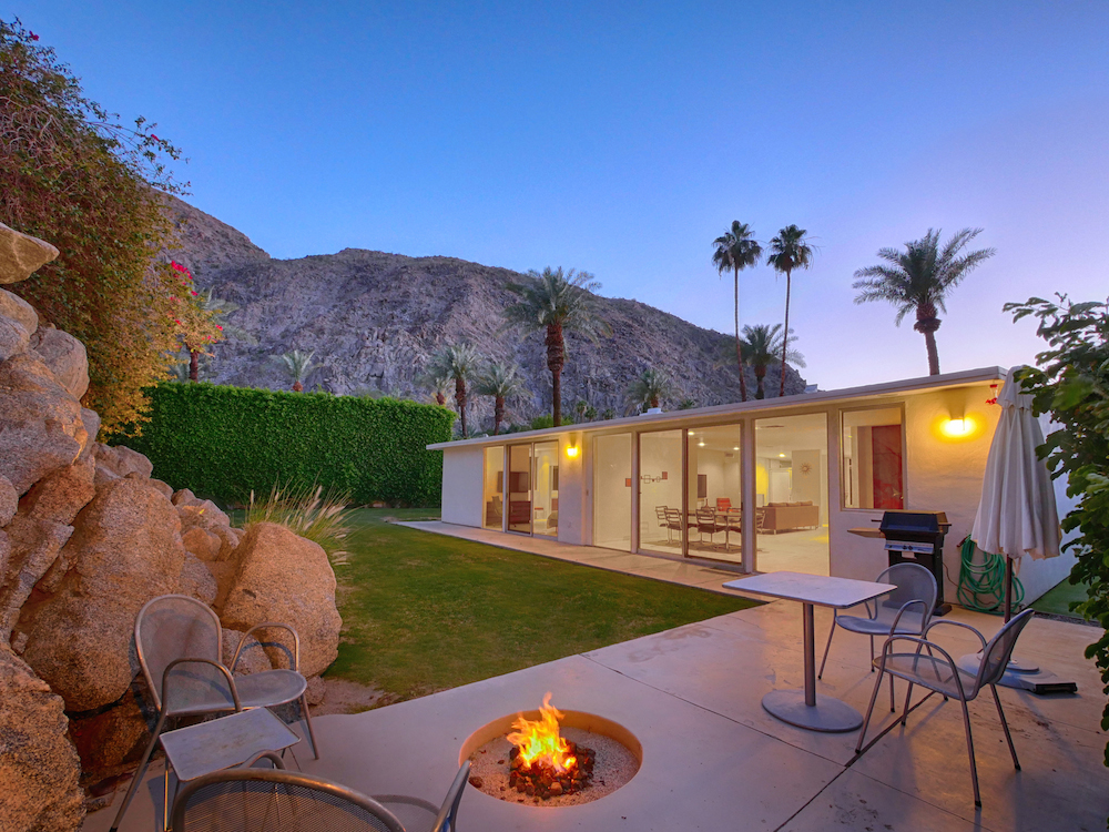 midcentury modern interior-palm springs