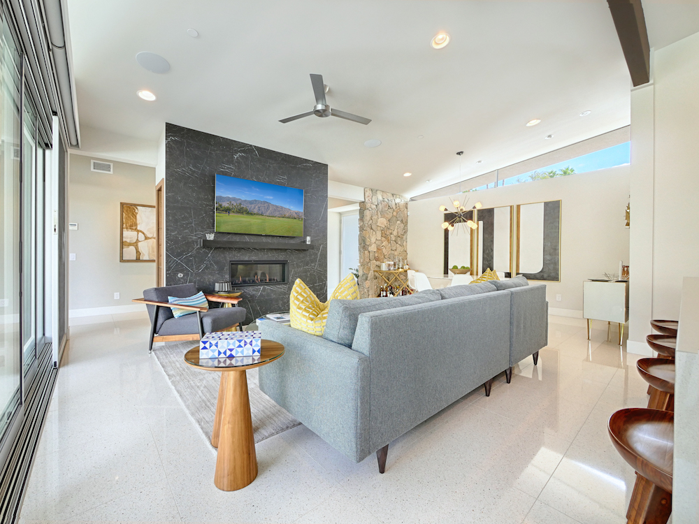 midcentury modern interior-palm springs
