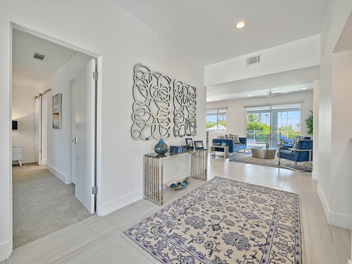 midcentury modern interior-palm springs