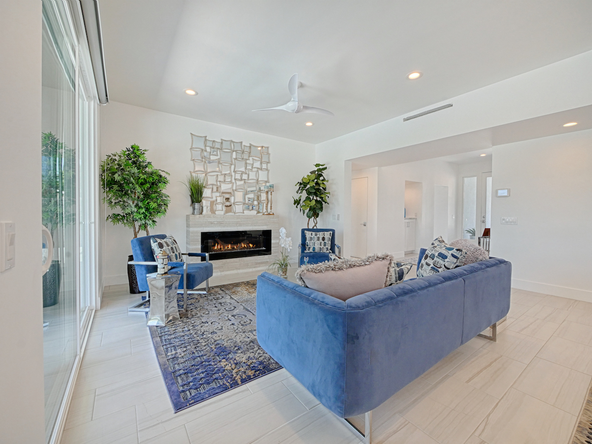 midcentury modern interior-palm springs