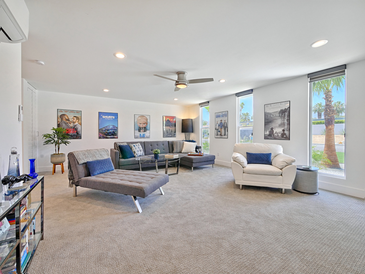 midcentury modern interior-palm springs