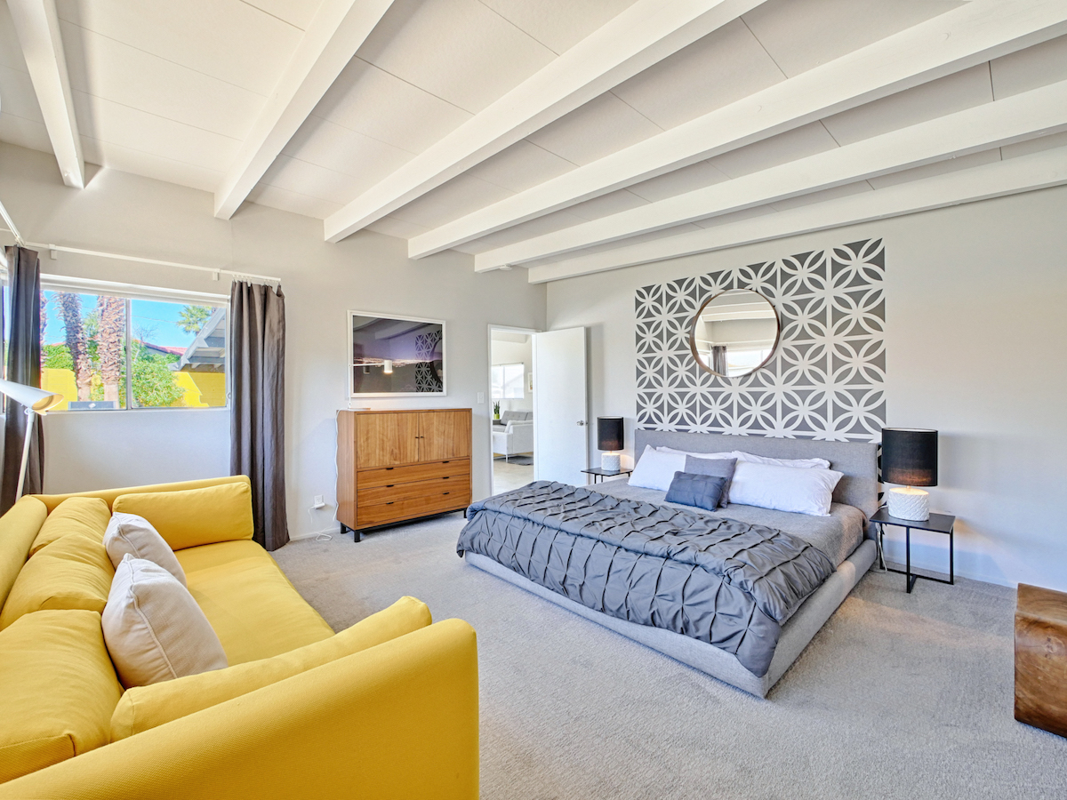midcentury modern interior-palm springs