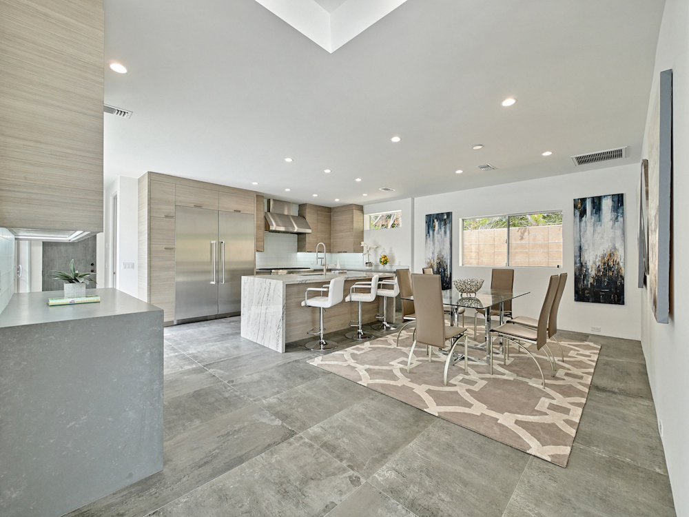 midcentury modern interior-palm springs