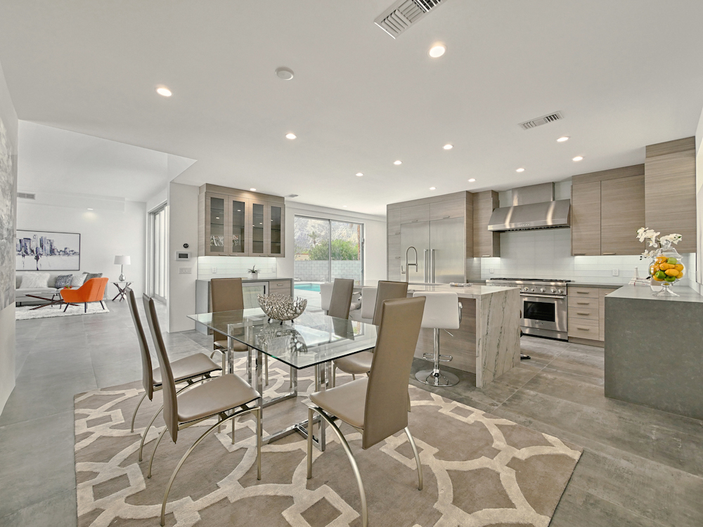 midcentury modern interior-palm springs