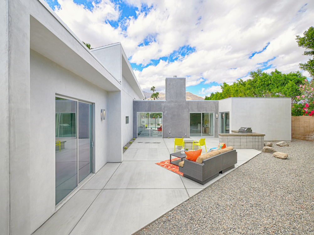 midcentury modern interior-palm springs