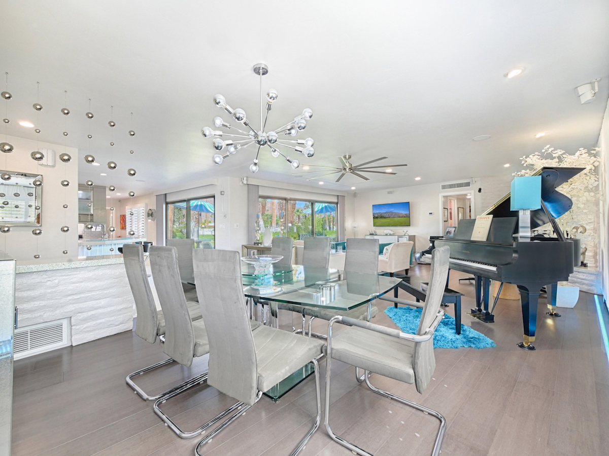 midcentury modern interior-palm springs