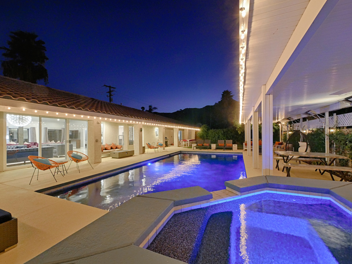 midcentury modern interior-palm springs