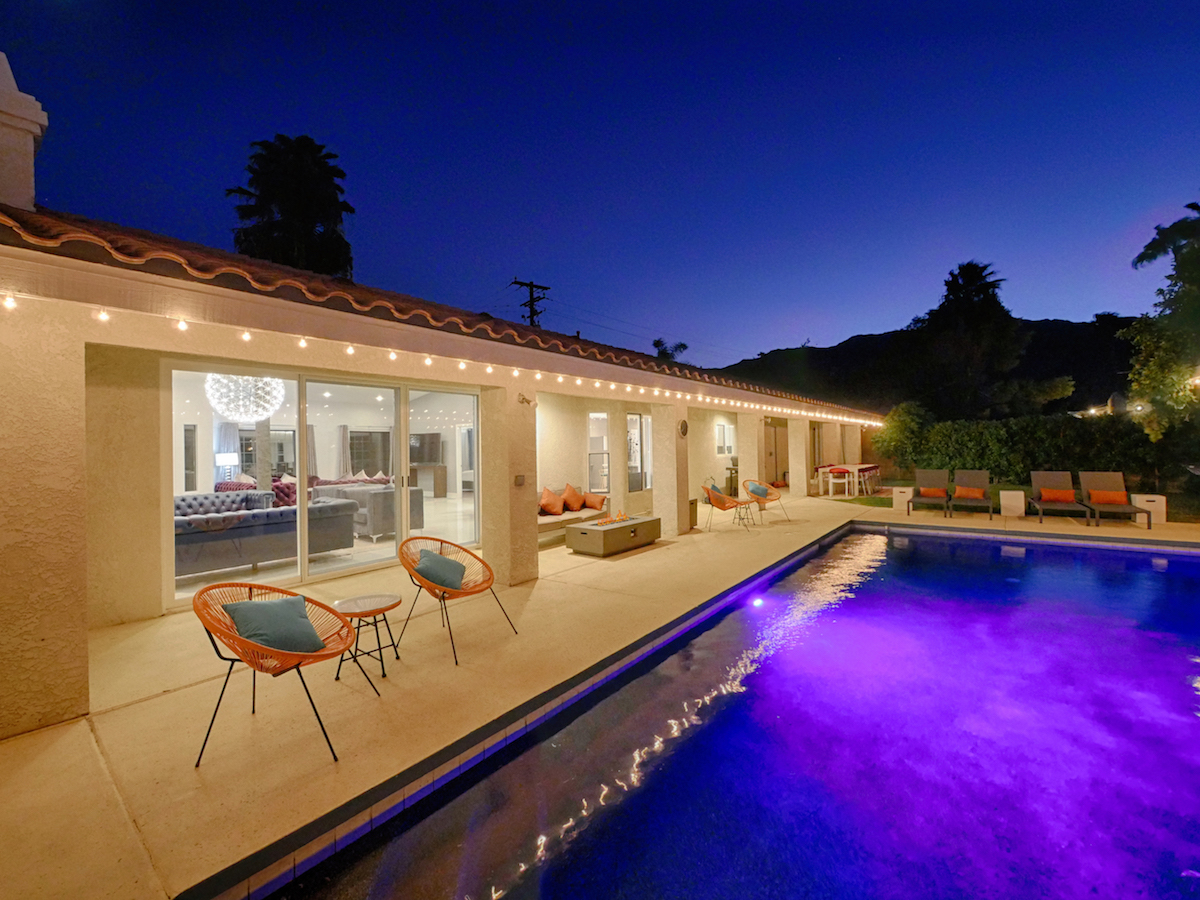 midcentury modern interior-palm springs