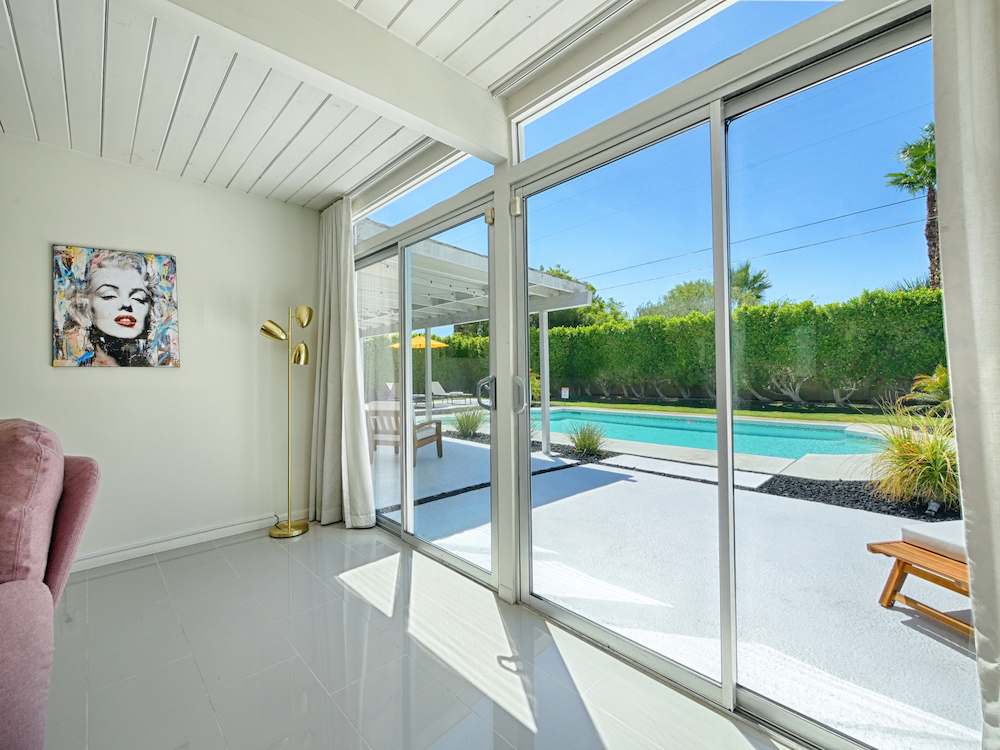 midcentury modern interior-palm springs