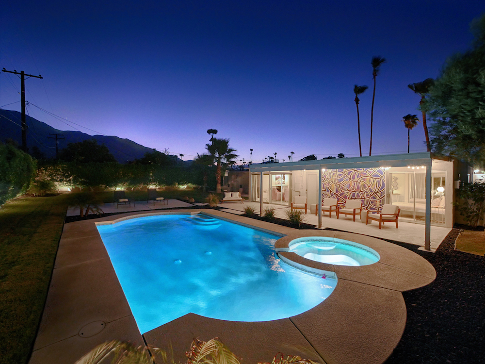 midcentury modern exterior-palm springs