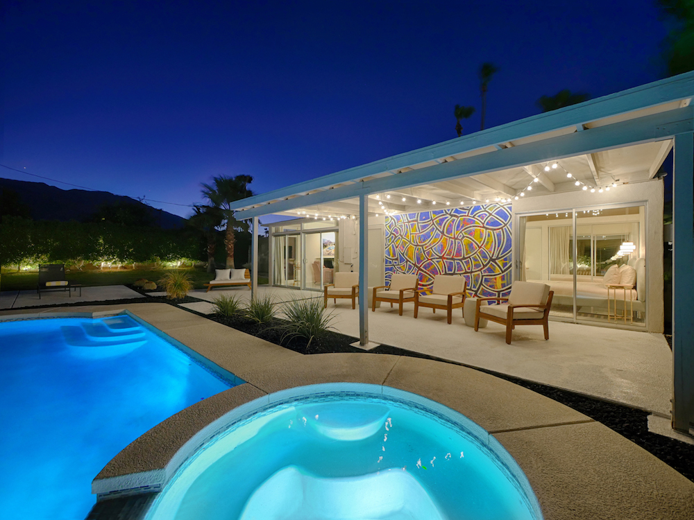 midcentury modern exterior-palm springs