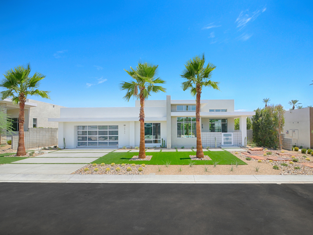 midcentury modern exterior-palm springs