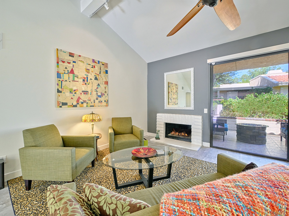 midcentury modern interior-palm springs